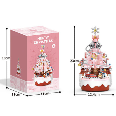 Christmas Music Box Building Block Set