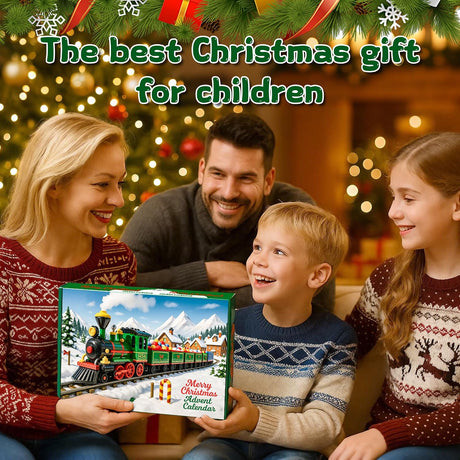 2026 Christmas Train Building Block Advent Calendar