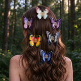 Brown and Blue Butterfly Claw