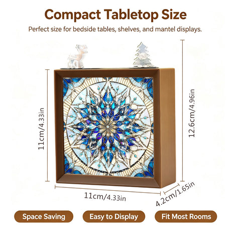 Christmas Glow Acrylic Puzzle Night Light