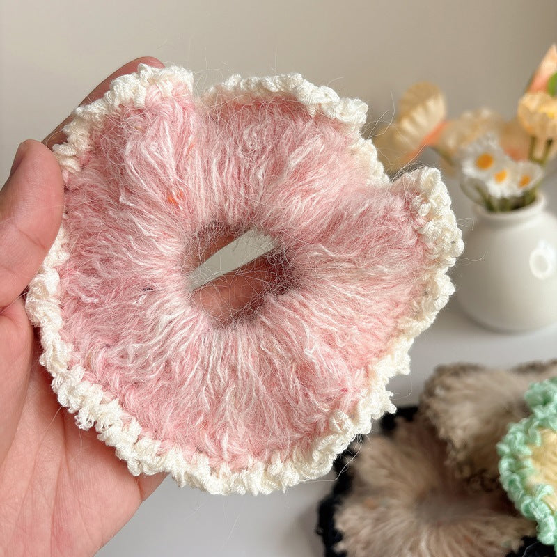 Macaron Knit Scrunchie