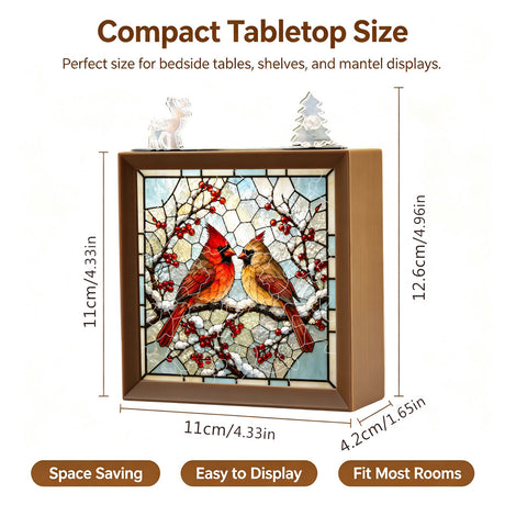 Christmas Glow Acrylic Puzzle Night Light