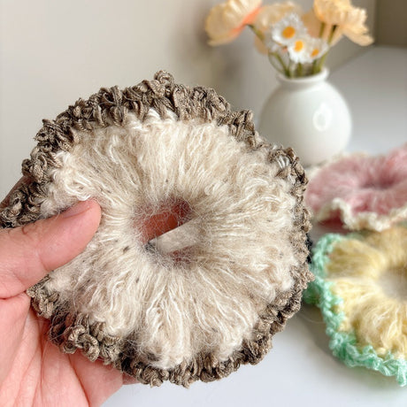 Macaron Knit Scrunchie