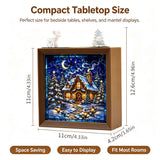 Christmas Glow Acrylic Puzzle Night Light