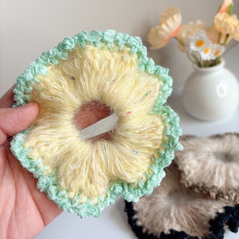 Macaron Knit Scrunchie