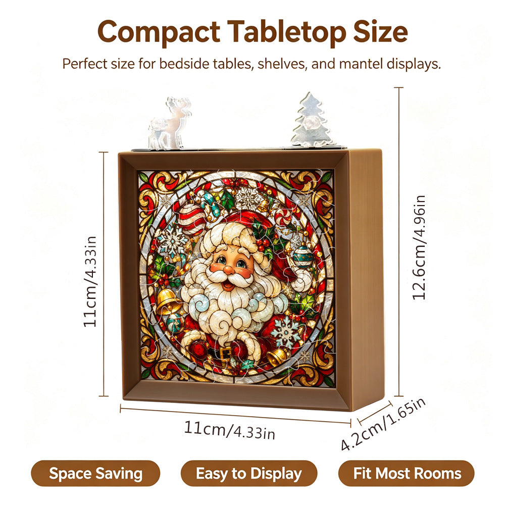 Christmas Glow Acrylic Puzzle Night Light