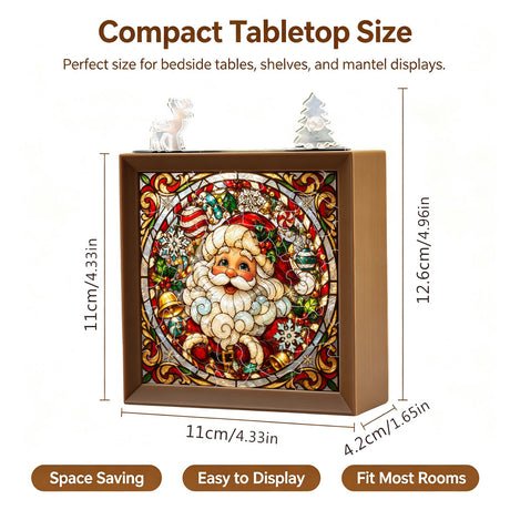 Christmas Glow Acrylic Puzzle Night Light