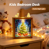 Christmas Glow Acrylic Puzzle Night Light