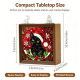 Christmas Glow Acrylic Puzzle Night Light