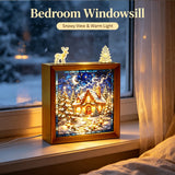 Christmas Glow Acrylic Puzzle Night Light