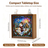 Christmas Glow Acrylic Puzzle Night Light
