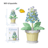 Lily Potted Plant Building Block Set