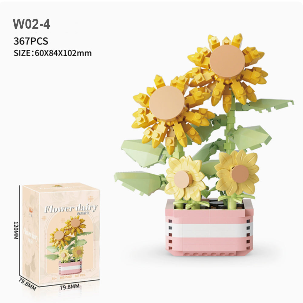 Potted Hyacinth Building Block Set