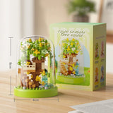 Four Seasons Treehouse Building Block Set