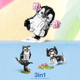 3-in-1 Elephant  Building Block Set