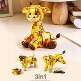 3-in-1 Elephant  Building Block Set