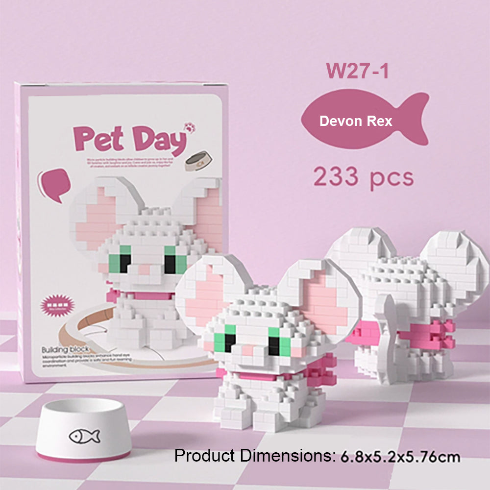 Brick Cats - The Mini Brick Dog Collection