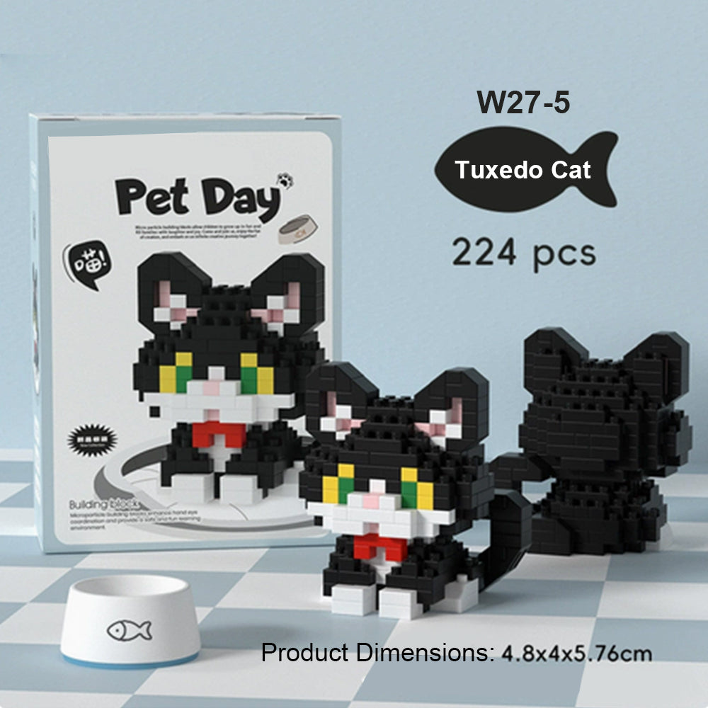 Brick Cats - The Mini Brick Dog Collection