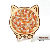 Cartoon Cat Wooden Educational Puzzle