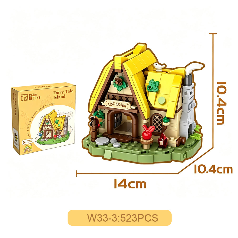 Fairy Tale Town Building Block Set