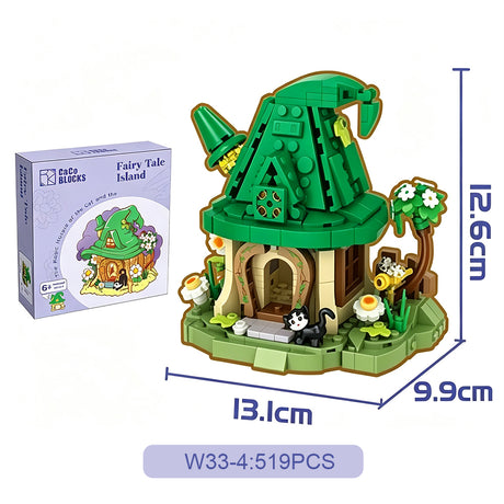 Fairy Tale Town Building Block Set