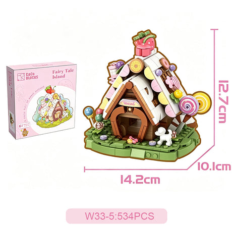 Fairy Tale Town Building Block Set