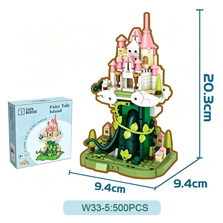 Fairy Tale Town Building Block Set