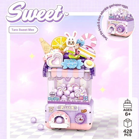 Dopamine Mini Gacha Machine Building Block Set