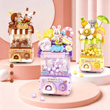 Dopamine Mini Gacha Machine Building Block Set