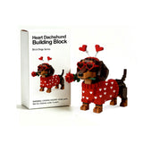 Heart Corgi Building Block set