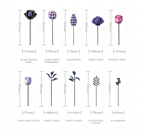 Romance Sniper Building Bouquet Set