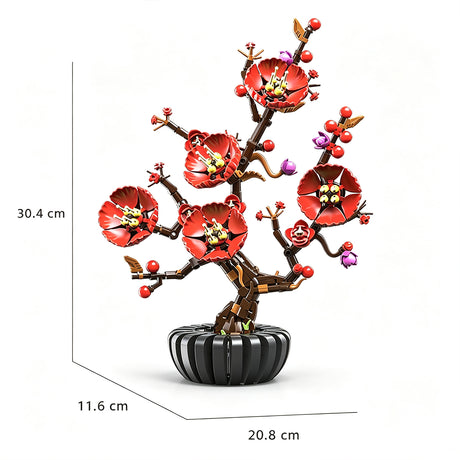 Plum Blossom Building Block Set