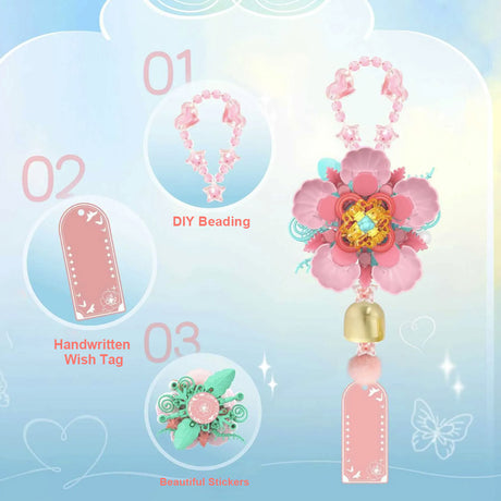 Wish Flower Building Block Charm