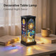 Tiffany-Style Stained Glass Puzzle Night Light