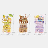 Dopamine Mini Gacha Machine Building Block Set